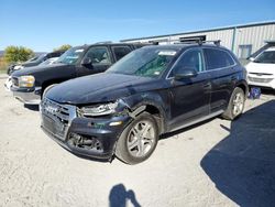 Salvage cars for sale at Chambersburg, PA auction: 2019 Audi Q5 Premium