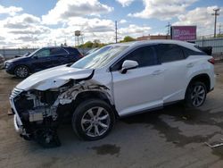 Salvage cars for sale at Chicago Heights, IL auction: 2017 Lexus RX 350 Base