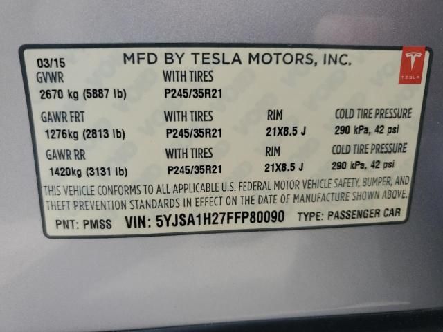 2015 Tesla Model S 85D