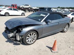 Vehiculos salvage en venta de Copart Houston, TX: 2018 Audi A5 Premium Plus