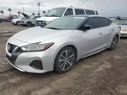 Flood-damaged cars for sale at auction: 2019 Nissan Maxima S