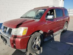 Salvage cars for sale at Farr West, UT auction: 2006 Nissan Armada SE