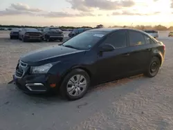 Chevrolet salvage cars for sale: 2015 Chevrolet Cruze LS