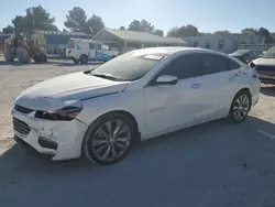 Salvage cars for sale at Prairie Grove, AR auction: 2017 Chevrolet Malibu Premier