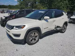 Jeep salvage cars for sale: 2018 Jeep Compass Limited