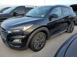 Flood-damaged cars for sale at auction: 2021 Hyundai Tucson Limited