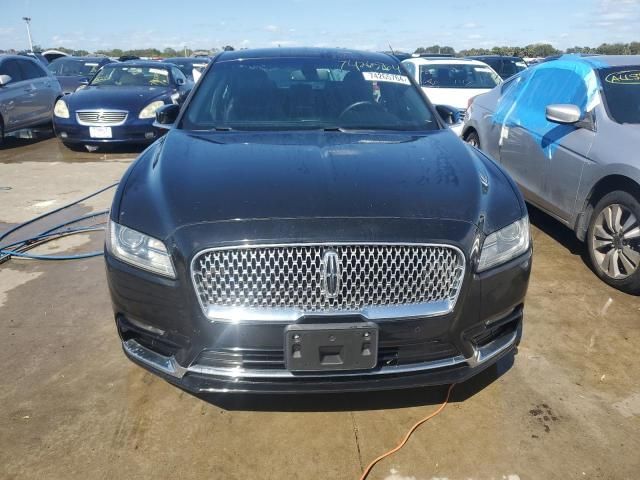 2018 Lincoln Continental