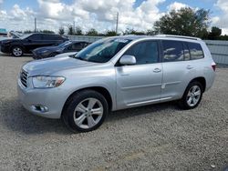 Salvage cars for sale at Arcadia, FL auction: 2010 Toyota Highlander Limited