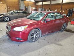 Salvage cars for sale at Ebensburg, PA auction: 2017 Subaru Legacy 3.6R Limited