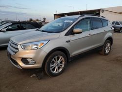 Ford salvage cars for sale: 2018 Ford Escape SE