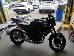 Yamaha salvage cars for sale: 2021 Yamaha MT-03