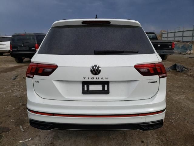 2022 Volkswagen Tiguan SE R-LINE Black