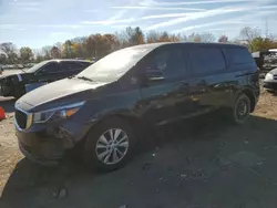 Salvage cars for sale from Copart Chalfont, PA: 2016 KIA Sedona L