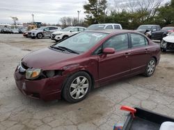 Honda Civic lx salvage cars for sale: 2010 Honda Civic LX