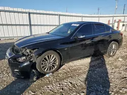 Infiniti Vehiculos salvage en venta: 2018 Infiniti Q50 Luxe