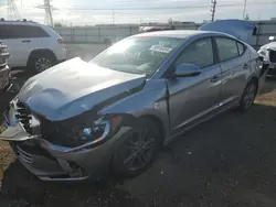 Salvage cars for sale from Copart Elgin, IL: 2017 Hyundai Elantra SE