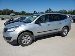 Salvage cars for sale from Copart Apopka, FL: 2017 Chevrolet Traverse LS