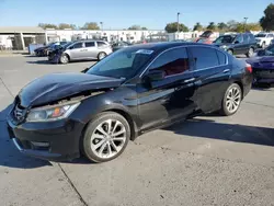 Salvage cars for sale at Sacramento, CA auction: 2014 Honda Accord Sport