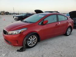 Salvage cars for sale from Copart Arcadia, FL: 2017 KIA Forte LX