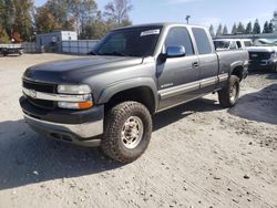 Salvage cars for sale at Spartanburg, SC auction: 2002 Chevrolet Silverado K2500 Heavy Duty