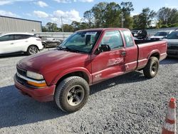 Salvage trucks for sale at Gastonia, NC auction: 2000 Chevrolet S Truck S10