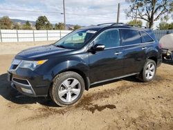 Salvage cars for sale from Copart San Martin, CA: 2013 Acura MDX Technology