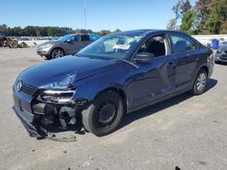 Salvage cars for sale at Dunn, NC auction: 2014 Volkswagen Jetta Base