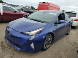 Salvage cars for sale at Riverview, FL auction: 2016 Toyota Prius