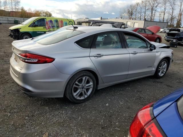 2018 Ford Fusion SE Hybrid