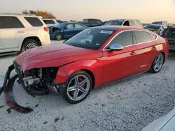 Salvage cars for sale at Taylor, TX auction: 2018 Audi S5 Prestige