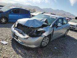 Salvage cars for sale at Magna, UT auction: 2012 Honda Civic LX