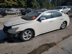 Nissan salvage cars for sale: 2010 Nissan Maxima S