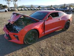 Salvage cars for sale at San Martin, CA auction: 2017 Chevrolet Camaro SS