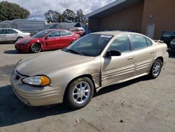 Salvage cars for sale at Hayward, CA auction: 2001 Pontiac Grand AM SE