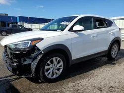 Salvage cars for sale at Woodhaven, MI auction: 2020 Hyundai Tucson SE