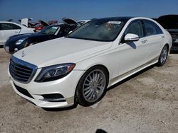 Salvage cars for sale at Arcadia, FL auction: 2016 Mercedes-Benz S 550 4matic