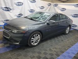 Chevrolet salvage cars for sale: 2017 Chevrolet Malibu LT