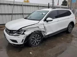 Volkswagen salvage cars for sale: 2018 Volkswagen Tiguan SE