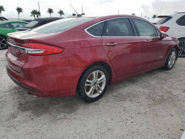 2018 Ford Fusion SE Hybrid