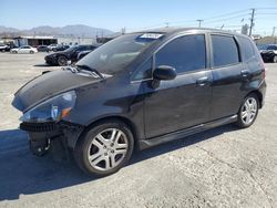 Salvage cars for sale at Sun Valley, CA auction: 2007 Honda FIT S