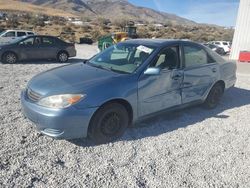 Salvage cars for sale from Copart Reno, NV: 2004 Toyota Camry LE