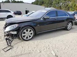 Salvage cars for sale at Seaford, DE auction: 2014 Mercedes-Benz S 550 4matic