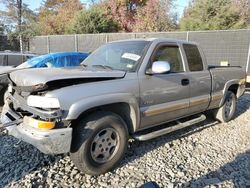 Salvage cars for sale from Copart Waldorf, MD: 2002 Chevrolet Silverado K1500