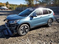 Salvage Cars with No Bids Yet For Sale at auction: 2015 Honda CR-V Touring