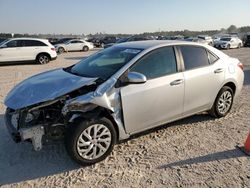 Salvage cars for sale at Houston, TX auction: 2019 Toyota Corolla L