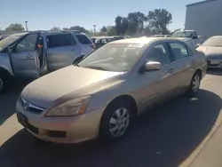 2006 Honda Accord LX en venta en Sacramento, CA