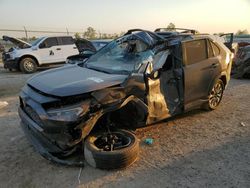 Salvage cars for sale at Houston, TX auction: 2020 Toyota Rav4 XLE Premium