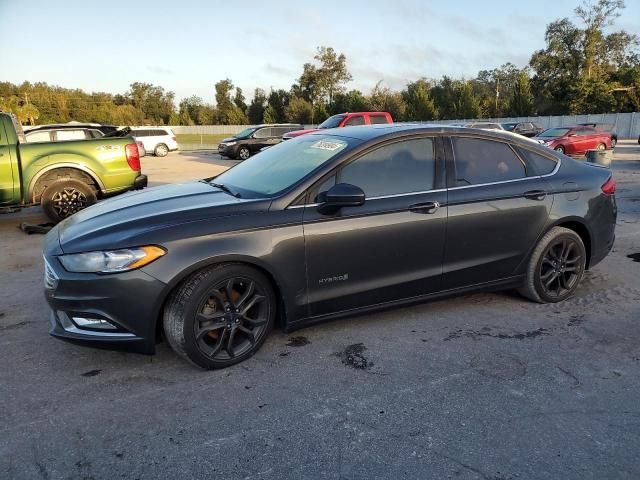 2018 Ford Fusion SE Hybrid