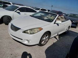 Flood-damaged cars for sale at auction: 2006 Toyota Camry Solara SE