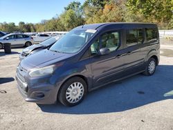 Salvage cars for sale at Ellwood City, PA auction: 2014 Ford Transit Connect XLT